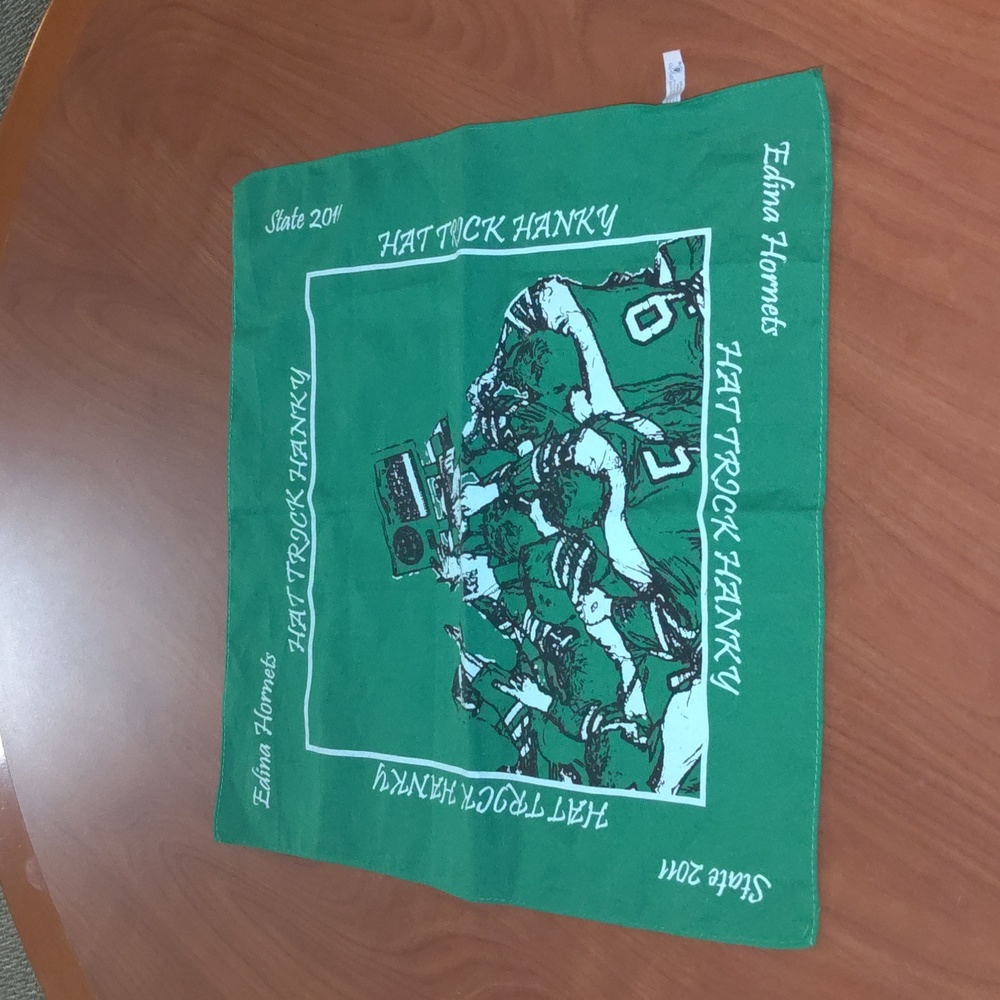 2011 State Edina Hornets "Hat Trick Hanky" Bandana
